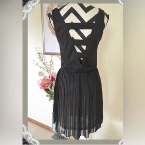 Mimi Chica Cut-out Black Dress